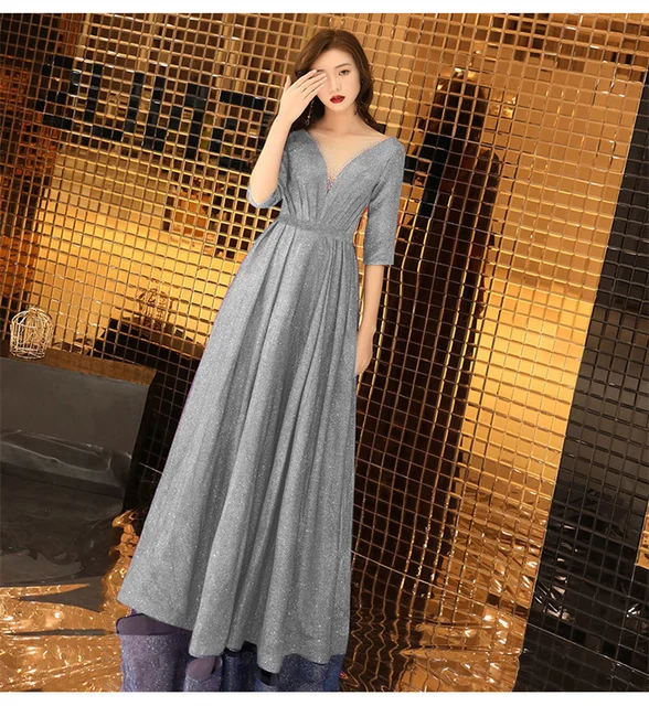 レディース ドレス _ 女性用 夏 無地 リング接続 プリーツ ヘム