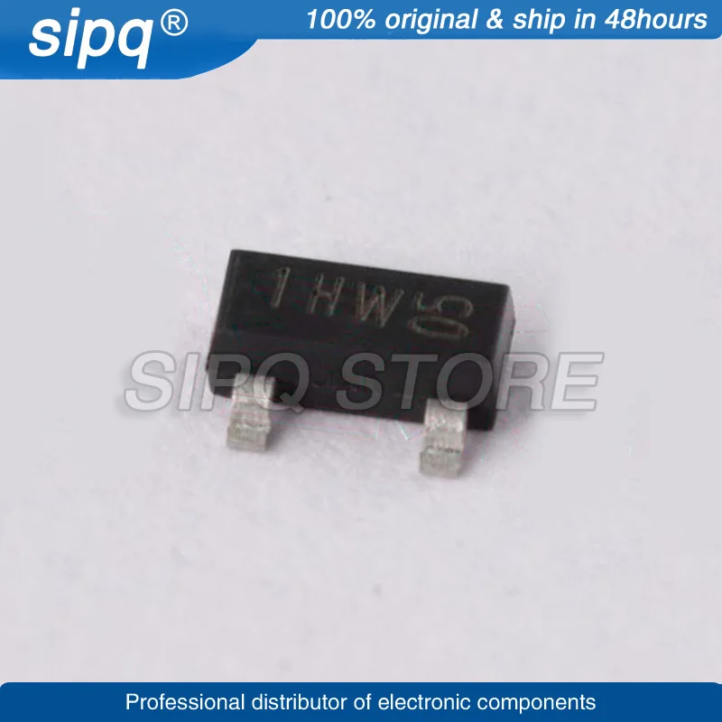 

150PCS/LOT BC847,215 SOT-23(TO-236) Marking:1HW Brand New and Original In Stock Authentic Product