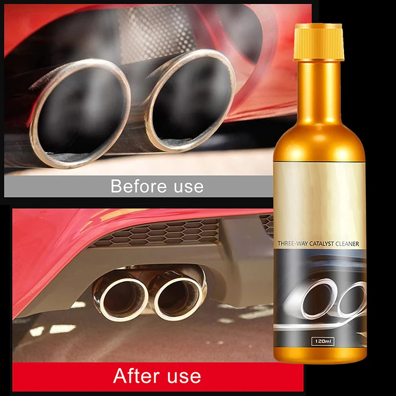 120Ml Auto Katalysatoren Schone Motorversneller Zuurstofsensor Gashendel Verwijderen Koolstof Boost Up Katalysator Clean