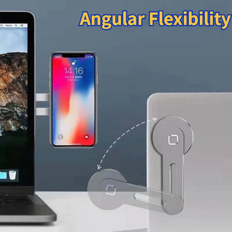 Mobile Phone Stand 1 PC Magsafe Magnetic Aluminum Computer Expansion Stand Folds and Reverses Strong Magnetic Phone Accessories