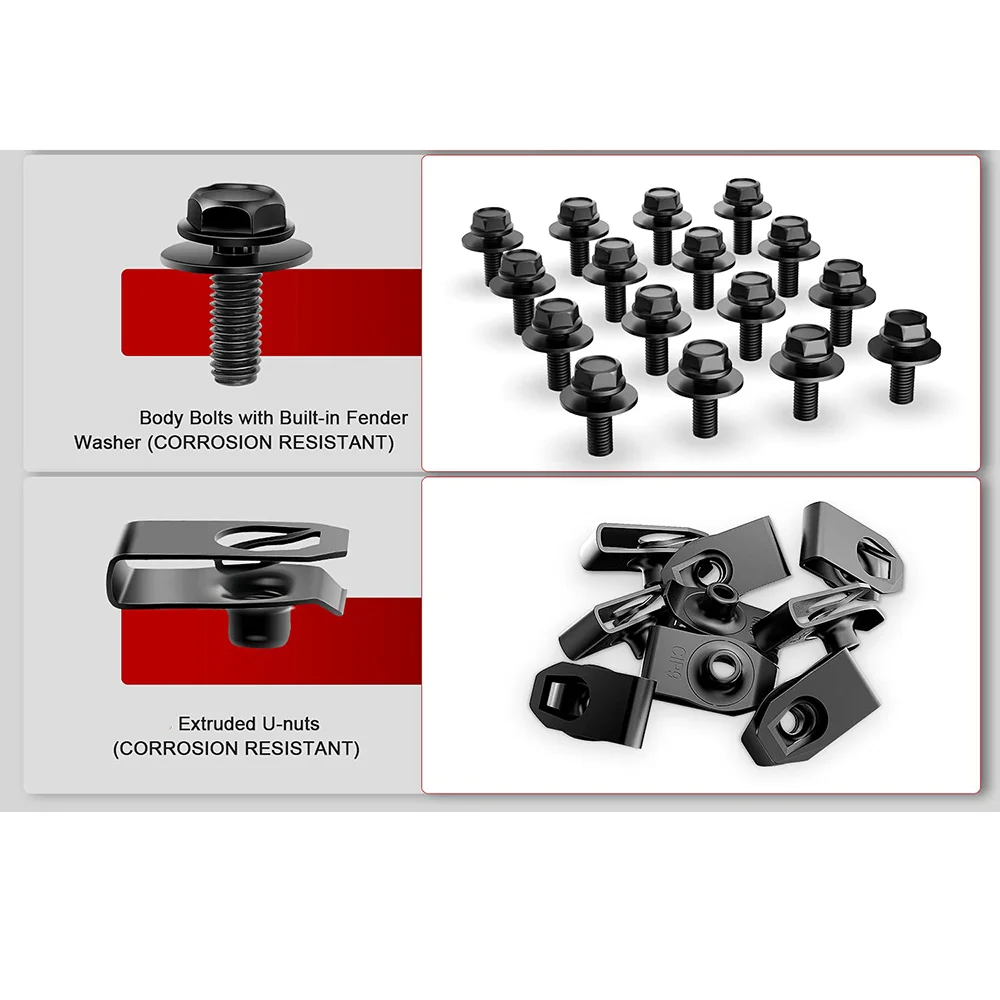 Click&Fit Befestigungsclips Für Autoteppiche – Toyota, Lexus | Fußmattenhalter, 08210-00820