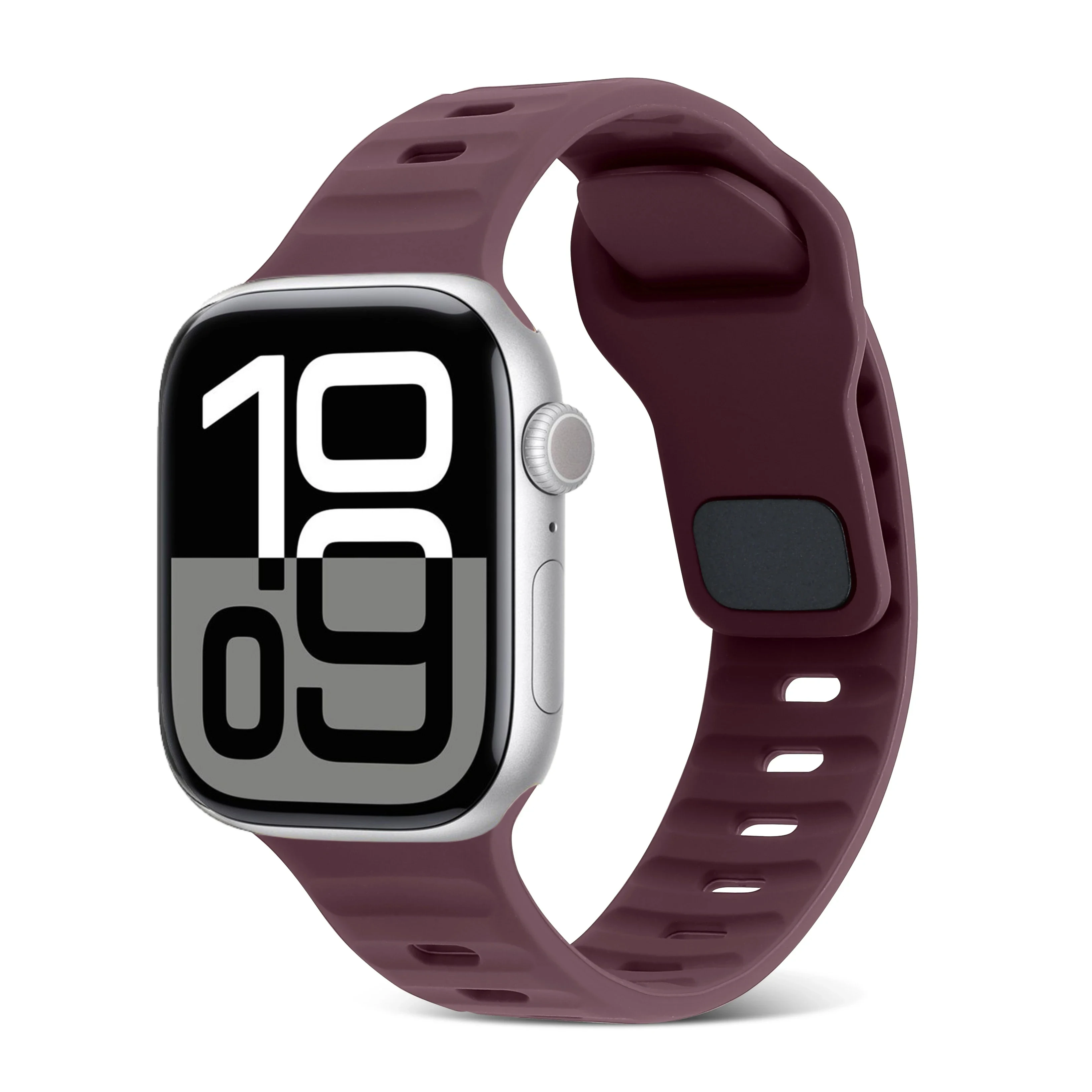 Durable Sports Silicone Strap for Apple Watch - Enhanced Comfort Wristband