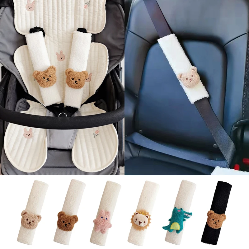 BabyCarSeatBeltCoverPlushSafetyBeltstrollerAccessoriesCushion