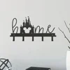 Metal Creative Key Hangers, Wall Mounted Hangers Hooks, Household Multi-Purpose Coat Bag Key Hooks Hanging Wall Art 1