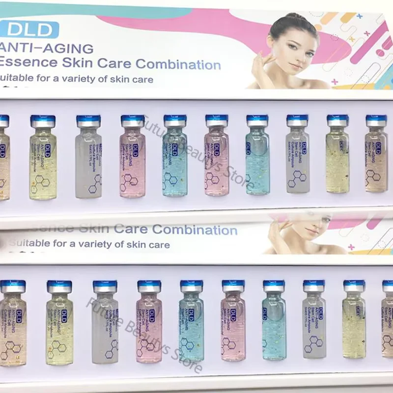 Skin Care Set Korea BB Cream Skin Care Set 5ml Pure Hyaluronic Acid Serum Hydration Rejuvenate skin Pore Shrinkage Facial Skin Spa Care