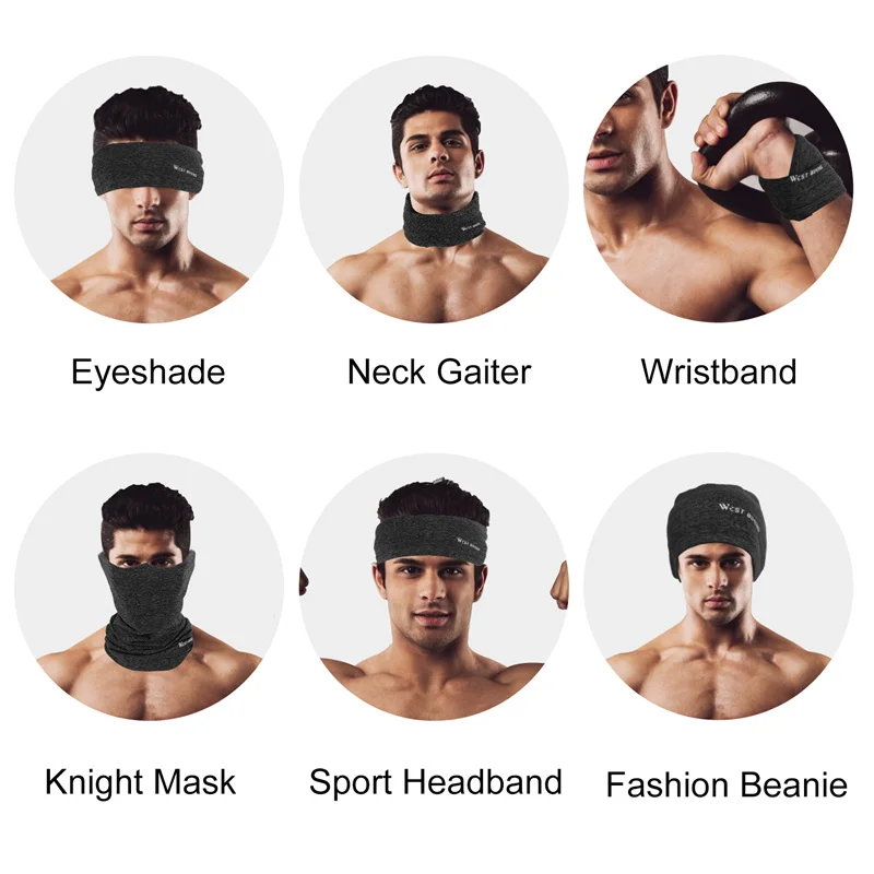 WEST BIKING Windproof Cycling Mask Winter Half Face Mask Ski Sport Headband Neck Warmer Balaclava Men Women Warm Cycling Scarf