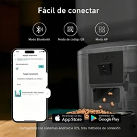 Nityers 8L Automatic Cat Feeder With 1080p Camera Video 5G WiFi Night Vision Cat Food Dispenser Smart Tuya APP Pet Auto Feeder 3