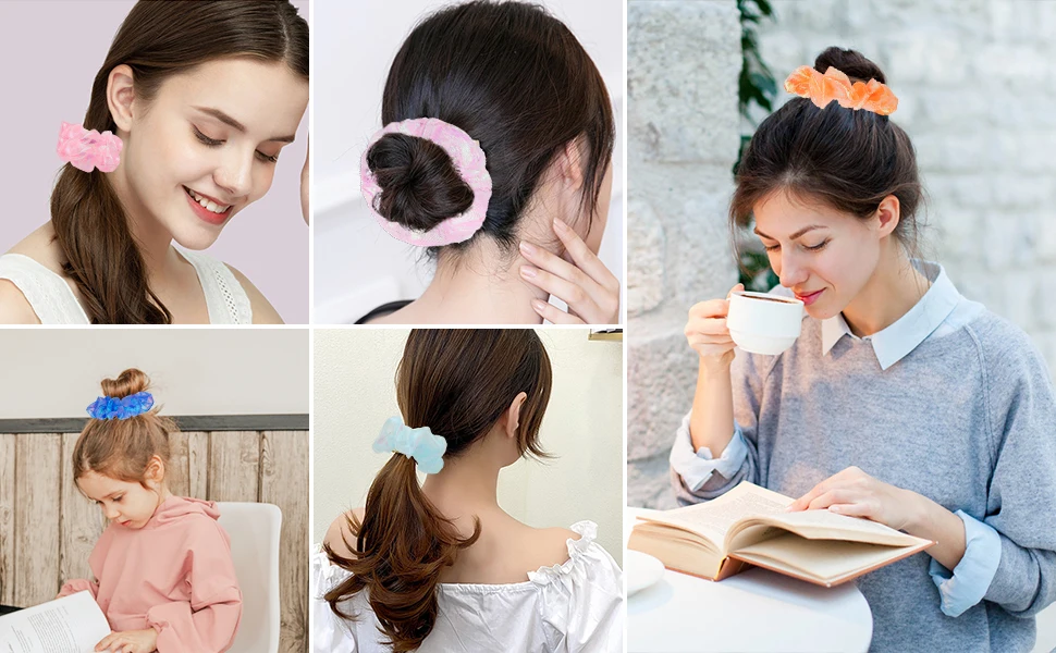big hair scrunchies