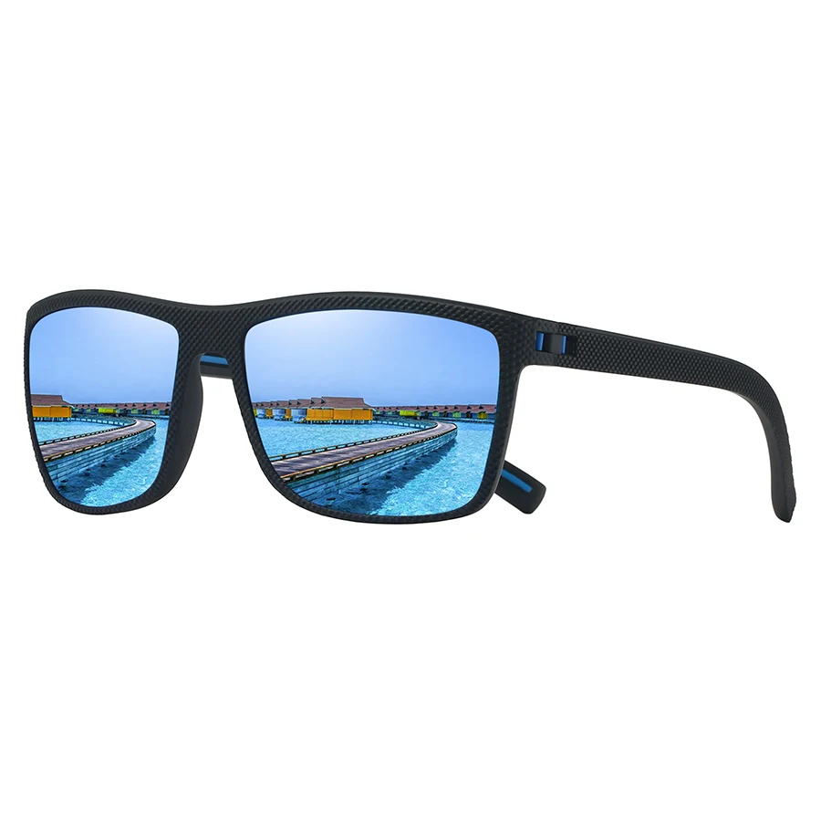 Retro Square Sunglasses - Stylish Colorful Eye Protection