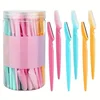30 Pcs Eyebrow Razor For Women, Multipurpose Exfoliating Dermaplaning Tools And Facial Razor With Precision Cover,Safety Beauty 1