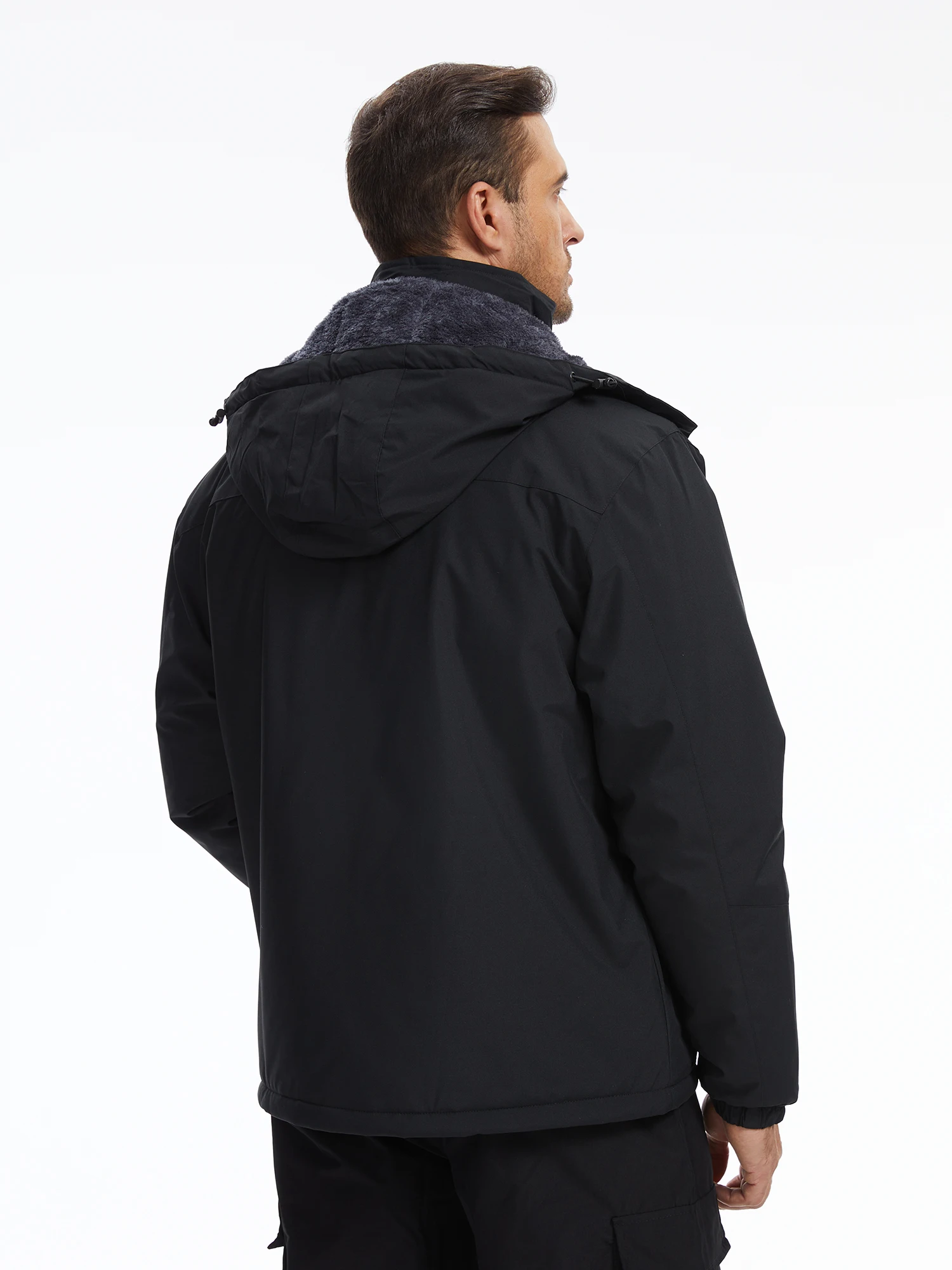 Wasserdichte Ski-Snowboard-Jacke für Herren, Winter, winddicht, Schnee, dicke Jacke, Mantel mit Innenbrusttaschen für Outdoor-Camping-Ski – Detail 28