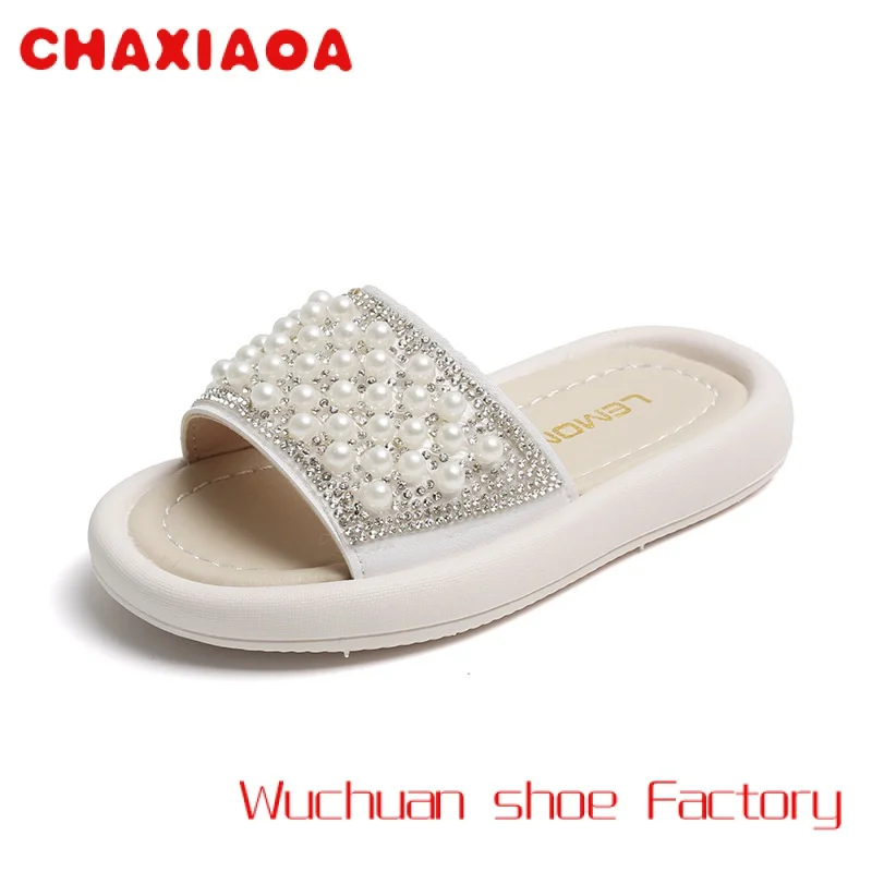 

Nian OEM Sapato de menina Casual Thick Sole Outdoor Sweet Kids Slippers