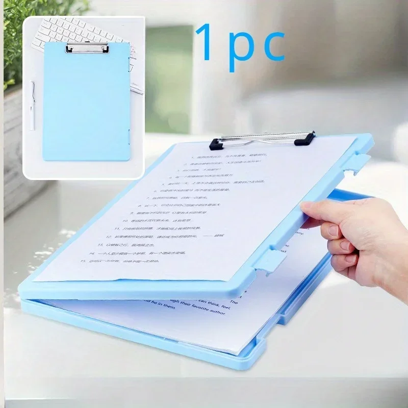 A4 Board Folder Clip Organizer Box Office Supplies Mat Board Clipboard Exam File Information Booklet document board clamp file folder