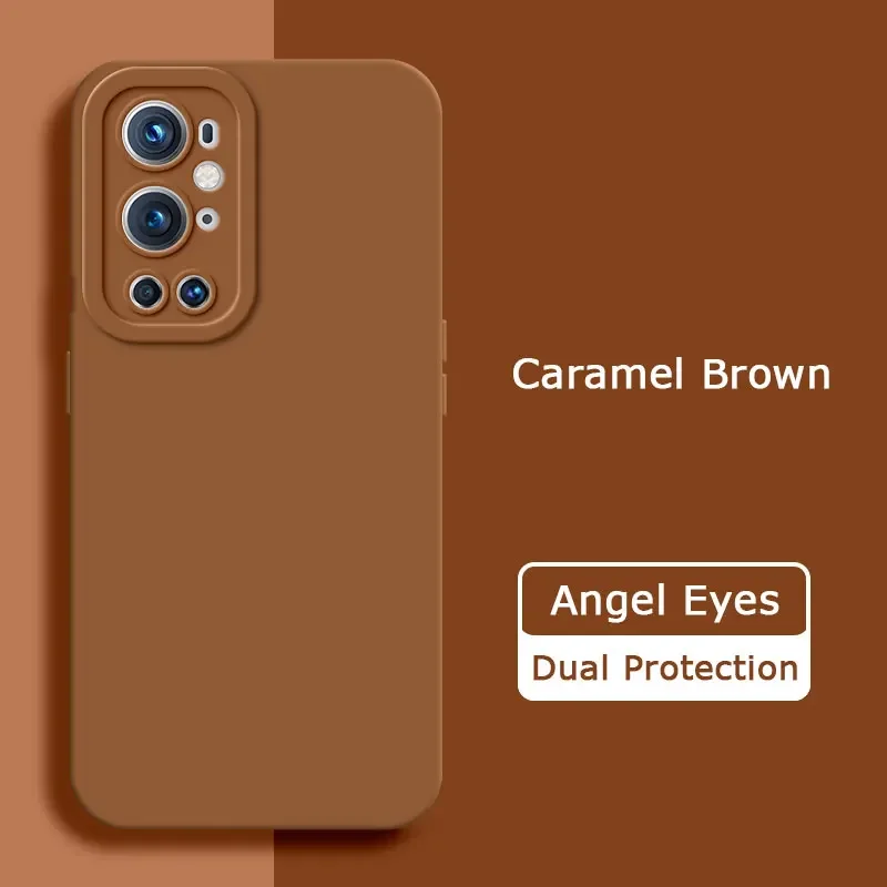 Square Liquid Silicone Angel Eyes Shockproof Soft Case - Durable Armor Phone Cover