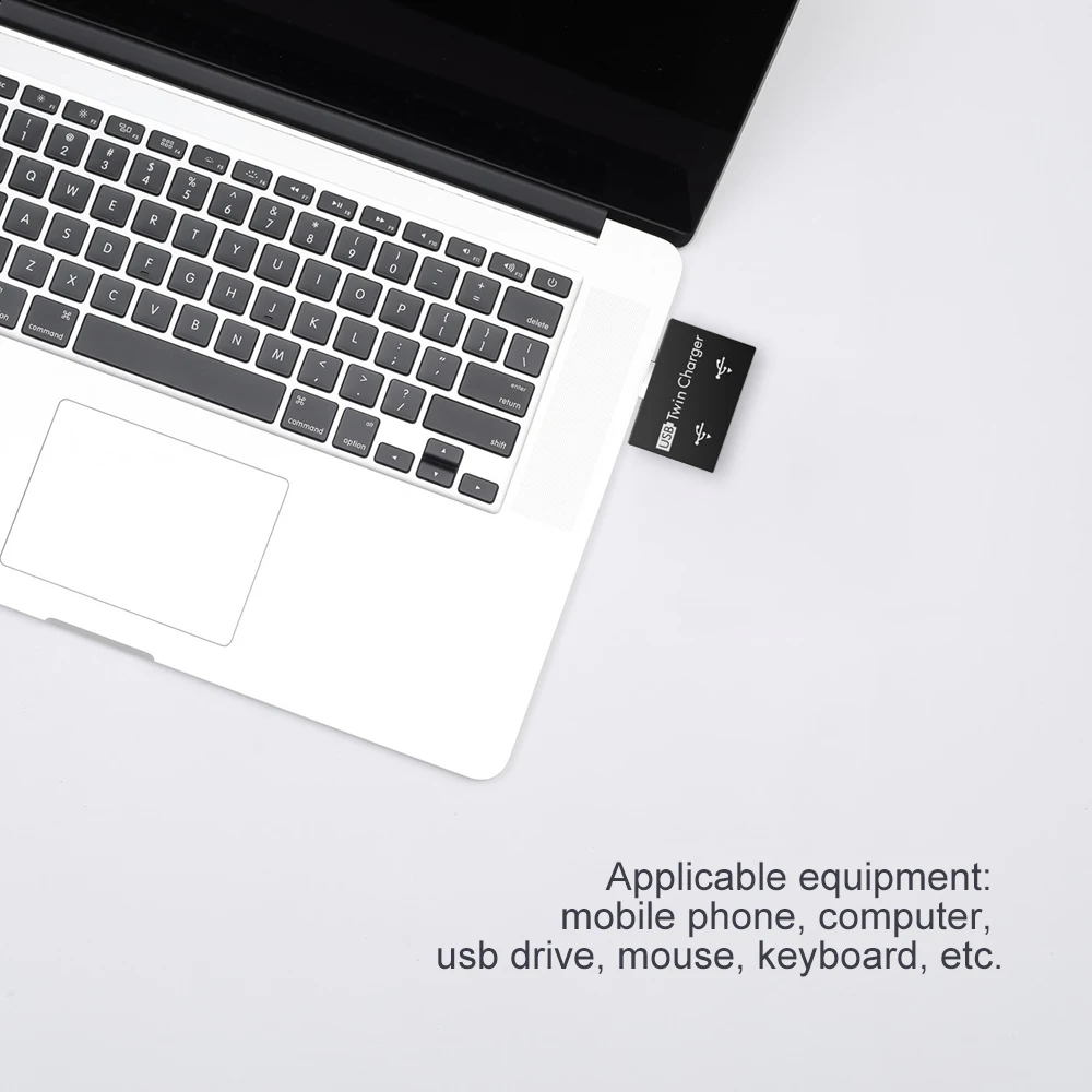 HUB USB Adapter Extender Mini Splitter Box 1 to 2 Ports High Speed Female USB2.0 For PC Laptop U Disk Card Reader Mouse Keyboard