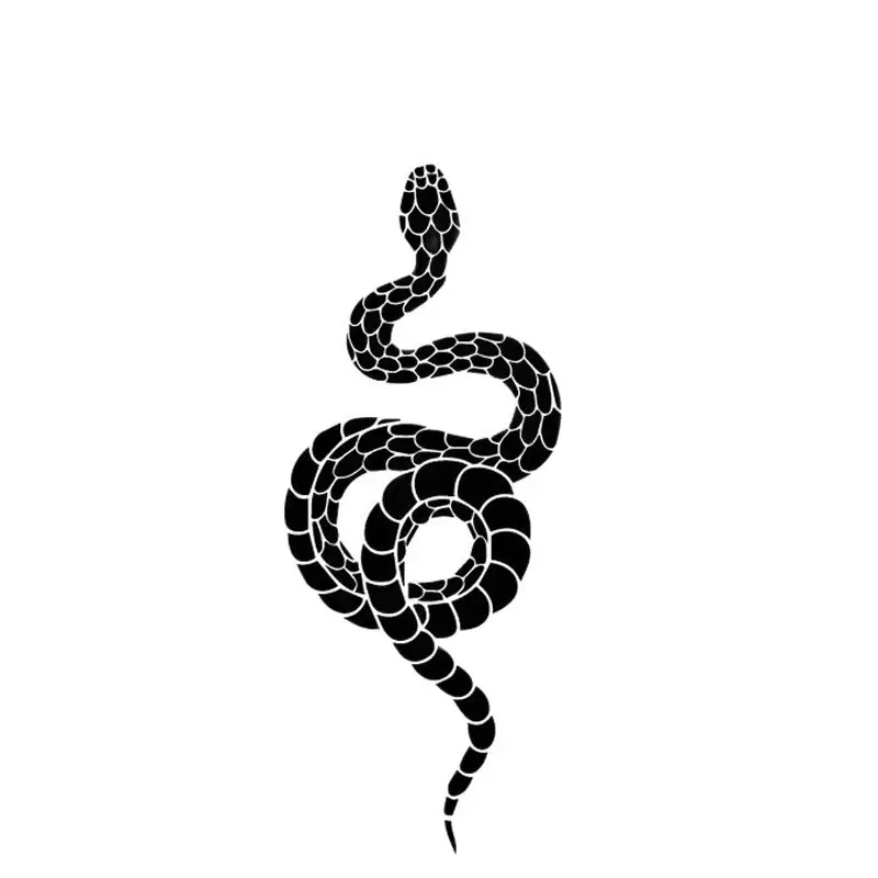 

Jpct Horrible Snake Auto Accessories Bumper Vehicle With Waterproof Decorative Creative Decorative Car Sticker Vinyl Decal
