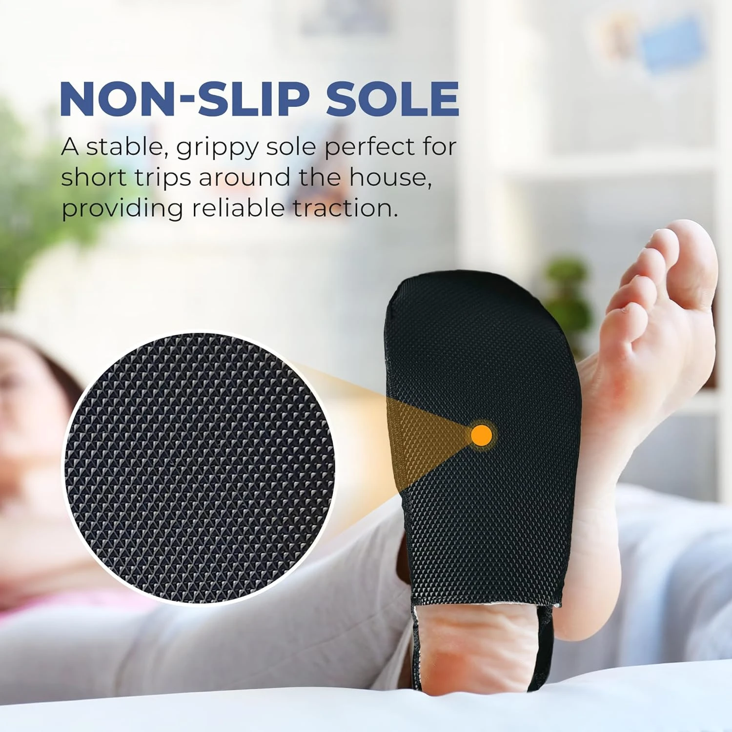 Luxuriously comfortable and adjustable Plantar Fasciitis night sock for ultimate pain relief-Advanced support for men and wome