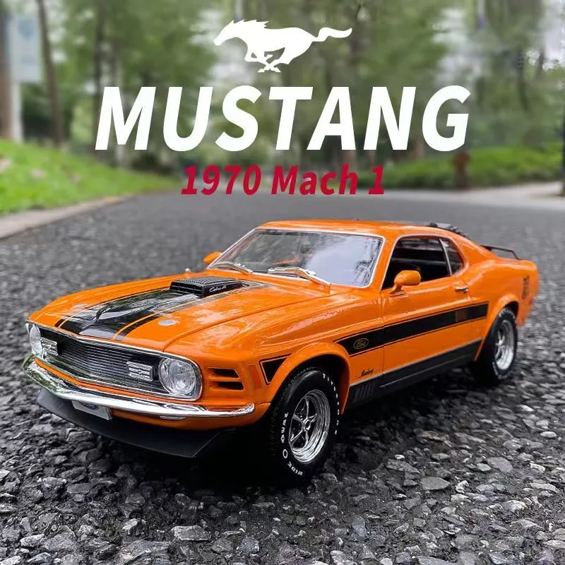 

Модель спортивного автомобиля Ford Mustang Mach 1, 1:18, 1970