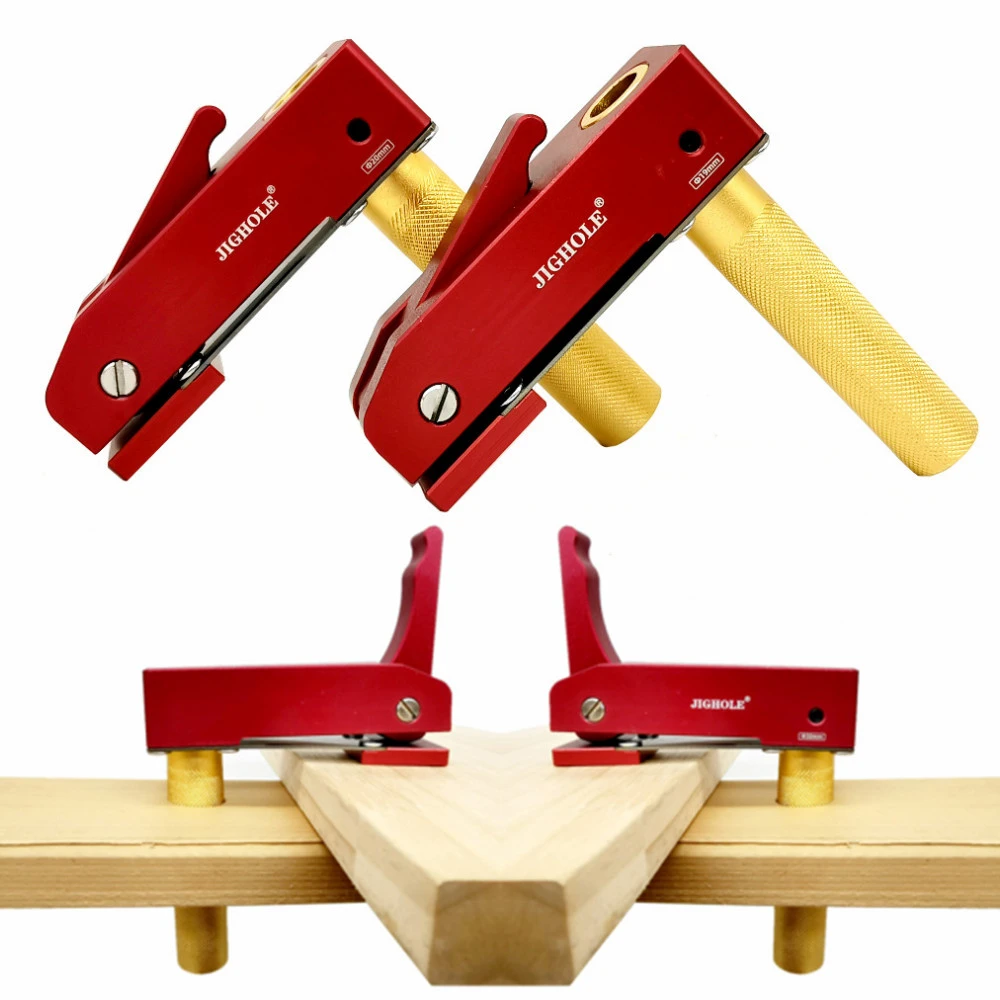 Woodworking Fast Hold Down Bench Dog Clamp Desktop Quick Acting Hold