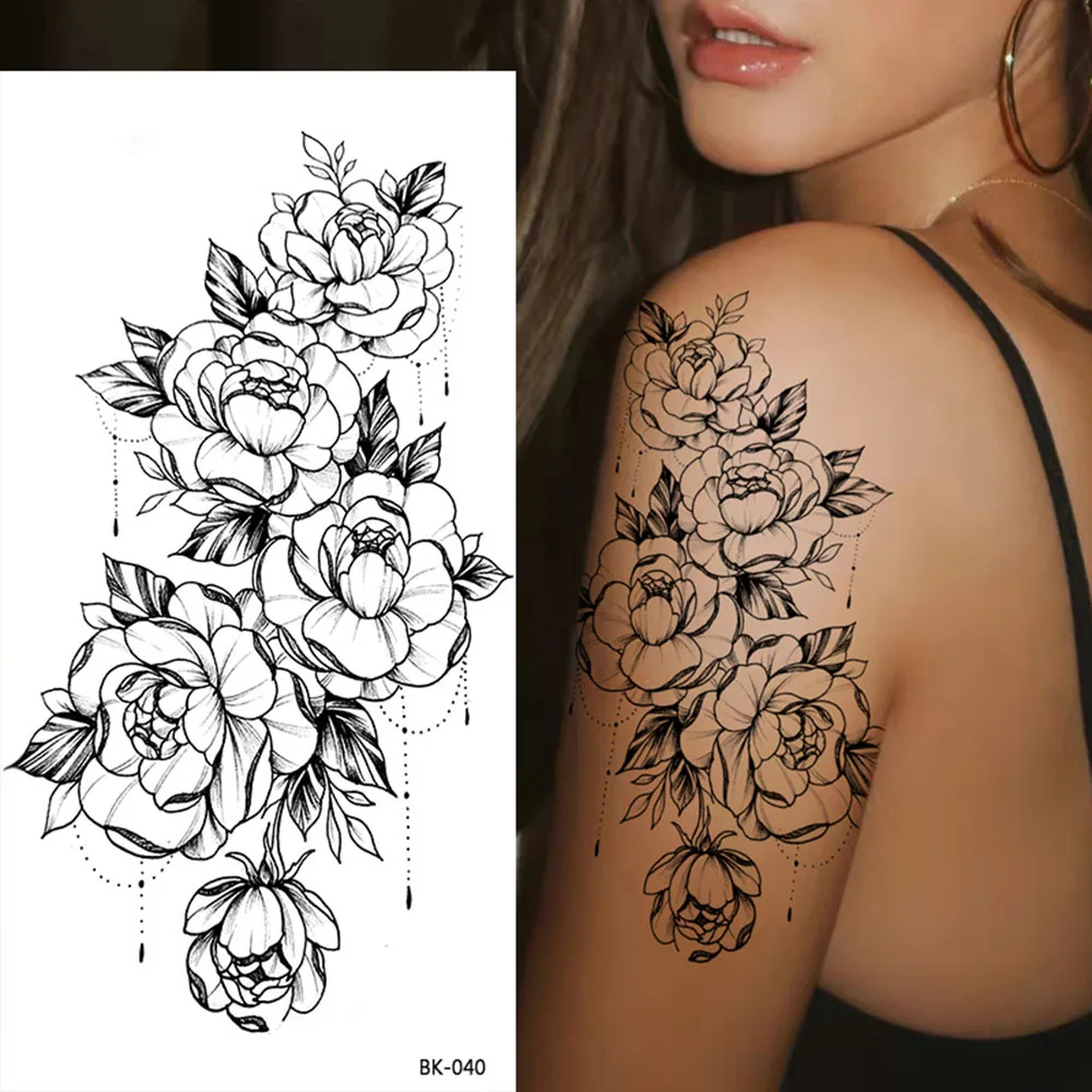 Imagens Tatuagem De Rosa PNG e Vetor, com Fundo Transparente Para Download  Grátis | Pngtree, image size:1000x1000