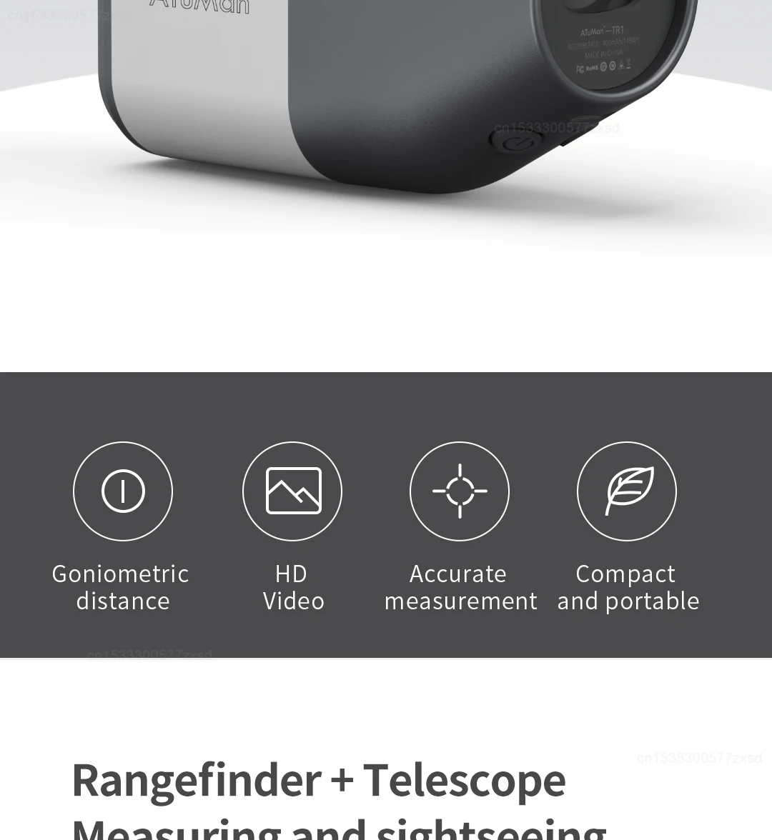 Xiaomi DUKA ATuMan TR1 Laser Rangefinder Telescope 6X