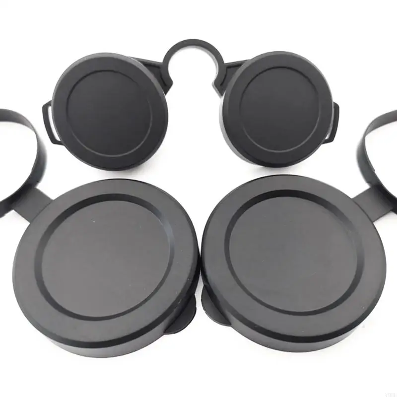 Universal Silicone Dust Caps Binocular/Monocular Lens 61-63MM Soft Cover Hiking Outdoors Activity