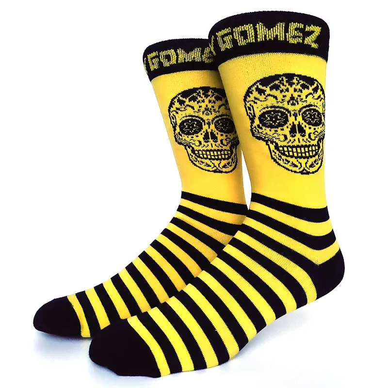 Men's Novelty Fun Graphic Cotton Socks - Unique Designs: Poker, Corgi, Frog, Burger, Piranha, Wolf, Avocado, Eagle