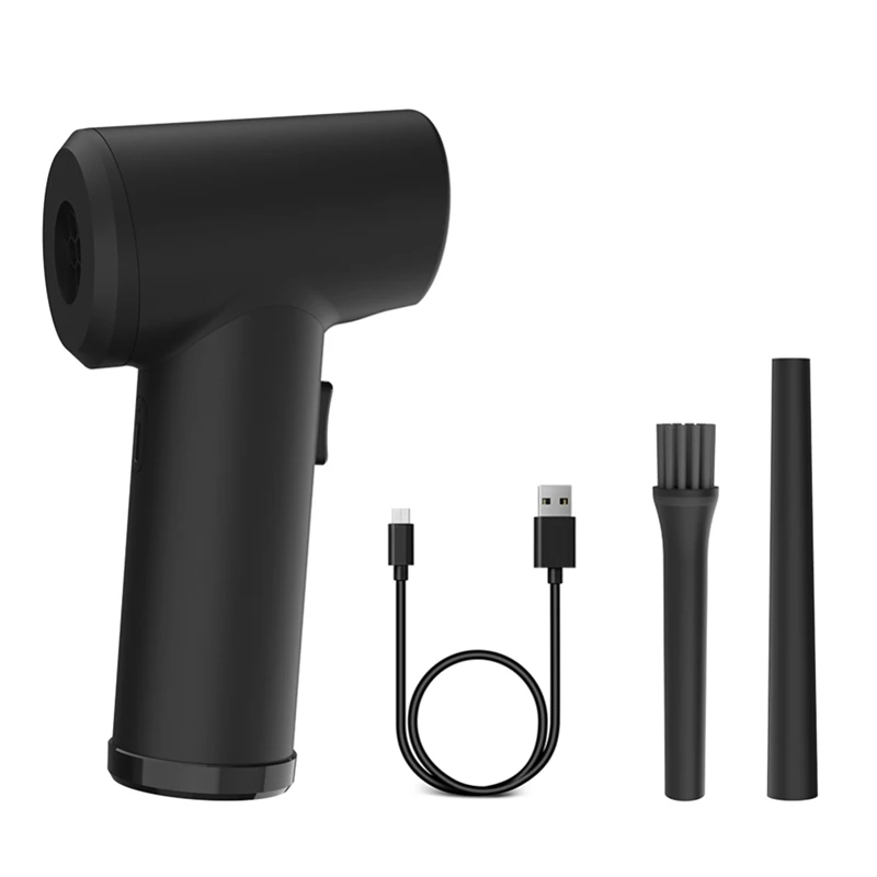 

Top Wireless Air Duster 6000 мАч USB Перезаряжаемый телефон, пистолет для удаления пыли для ПК, ноутбука, автомобиля, очистки клавиатуры