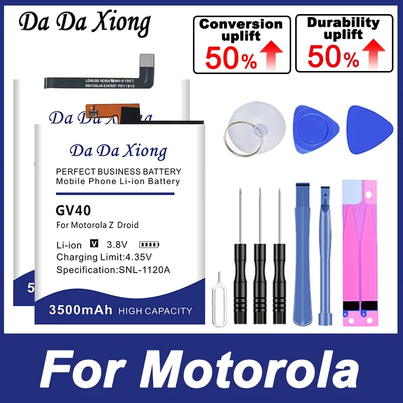 Batería HC40 HE50 FT40 HC60 para Motorola Moto Z C J Z2 Z3 E2 E3 E4 E5 ...