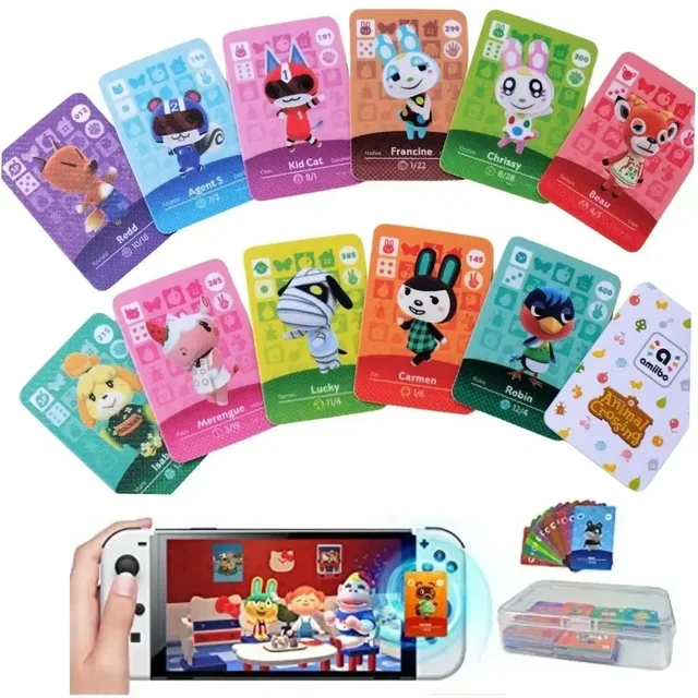 Animal Crossing New Horizons Mini Amiibo Cards Nfc Animal Crossing