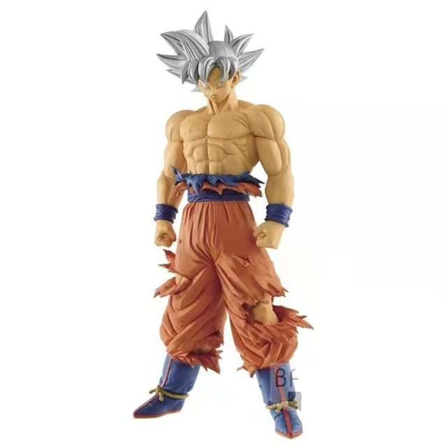 Dragon ball cabelo branco kakarotto saiyan figura de ação móvel ultra  instinto chave do egoísmo son goku modelo brinquedos 16cm - AliExpress