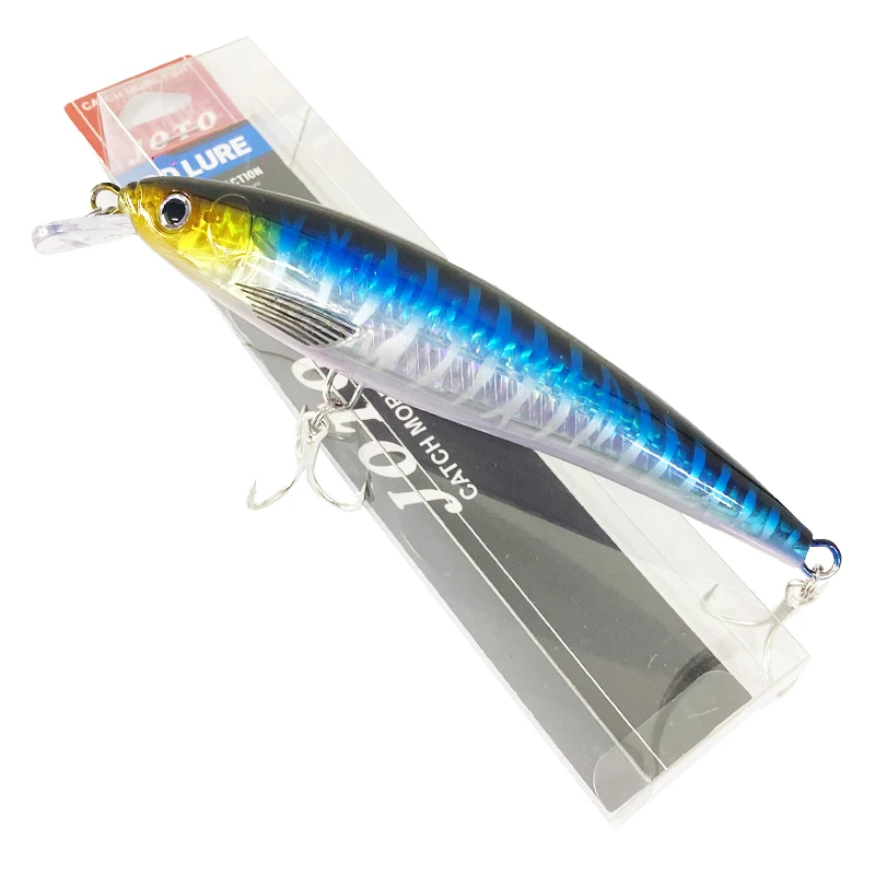 Noeby 1pc 14cm 40g Minnow Fishing Lures Wobblers Hard Bait Long Casting  Minnow Fishing Accessories hard