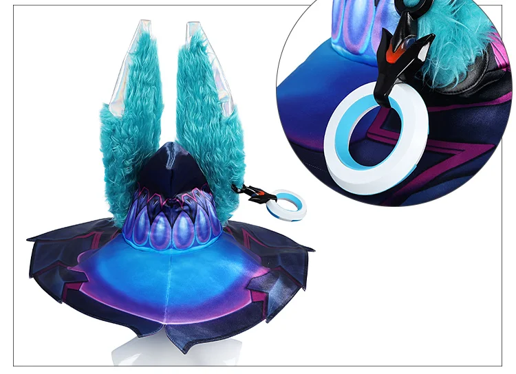 League Games LOL Aurora Battle Bunny Champion Cosplay Outfit Halloween Adult Women Men Costume 65