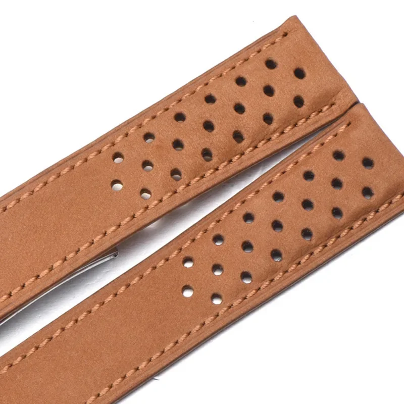 New 20mm 22mm 24mm Matte Cowhide Watch Strap for TAG HEUER CARRERA