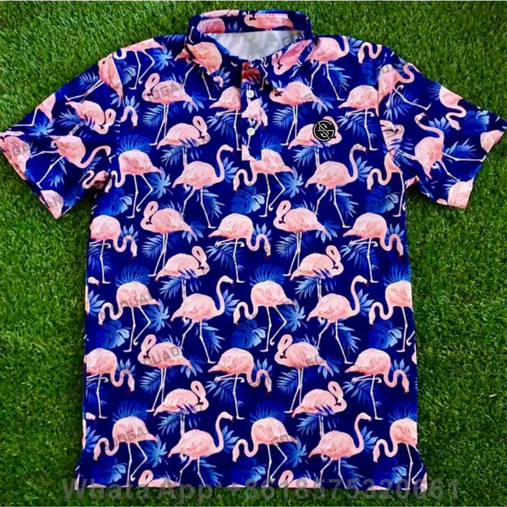 Summer Buttons Kid's Polo Shirt Print Short Sleeve Golf Shirt Fashion Casual Versatile Clothing T Shirt Breathable Racing Polo