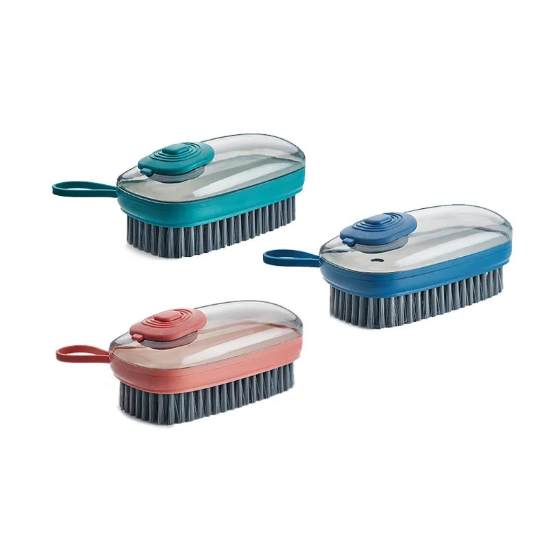

Addition Clothes Shoe Cleaning Brush Multifunctional Kitchen Pot Washing Soft Brushes Shoes Laundry Cleaning Brush