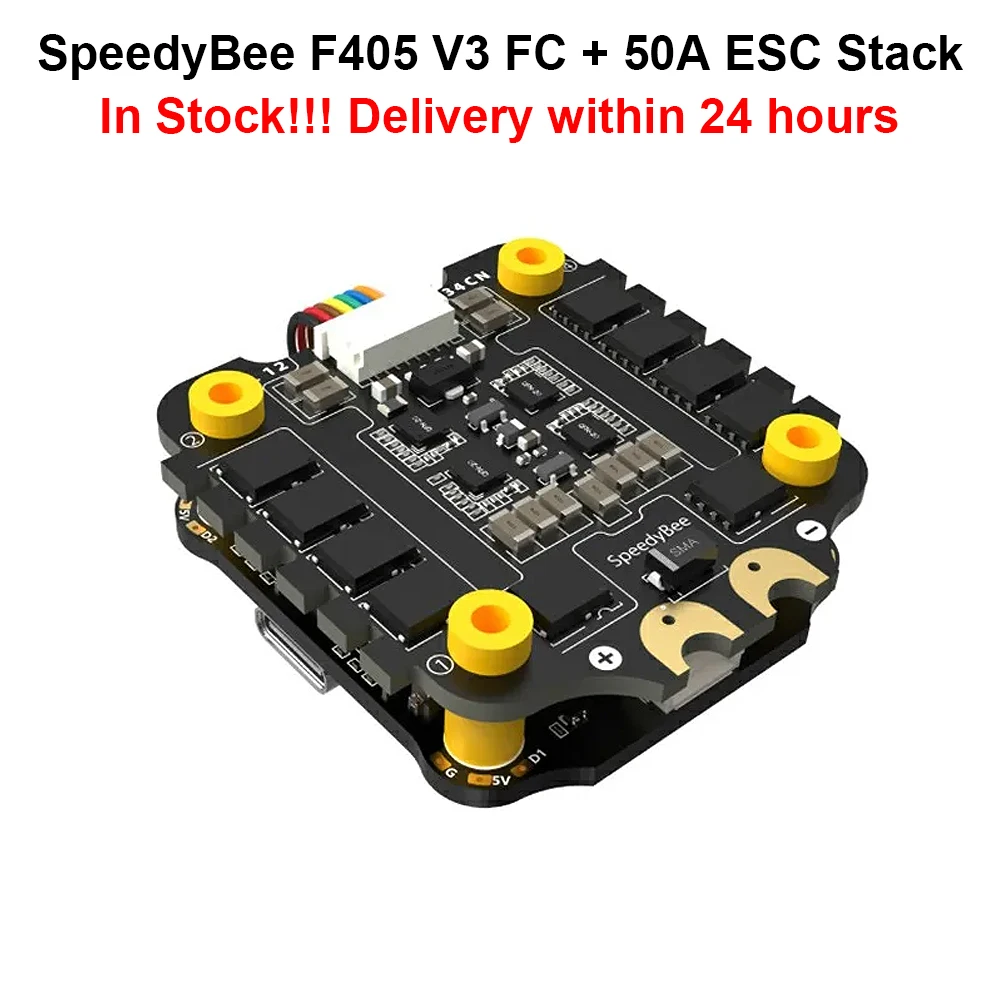 

SpeedyBee F405 V3 Stack BLS 50A 30X30mm BMI270 Flight Controller 4 in 1 ESC for Racing Drones FPV UAV Freestyle DIY Parts