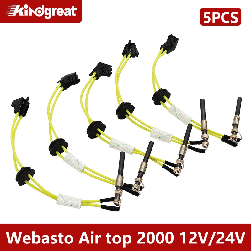 

5PCS For Webasto Air Top 2000 S 12v 24v Diesel Parking Heaters 82307B 84906B Glow Pin Ceramic Plug