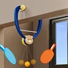 Hanging Table Tennis Trainer With Racket Mini Badminton Tennis Ball Parent-child Interactive Game Indoor Outdoor Kids Sports Toy 1