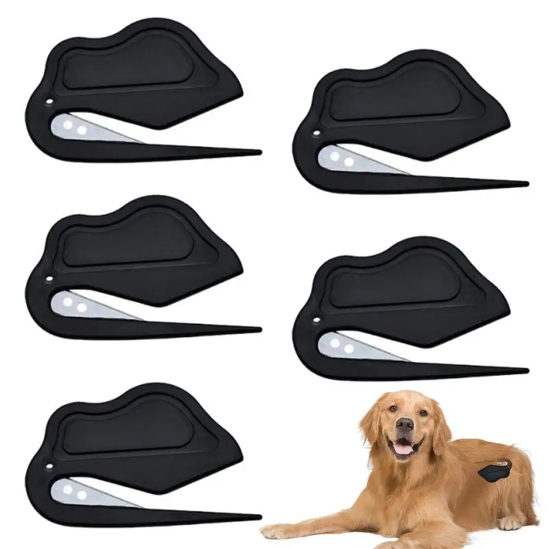 Wrapping Paper Cutter Office Letter Opener Envelope Slitter 5x Portable Pet Hair Knot Cutter Wrapping Paper For Office