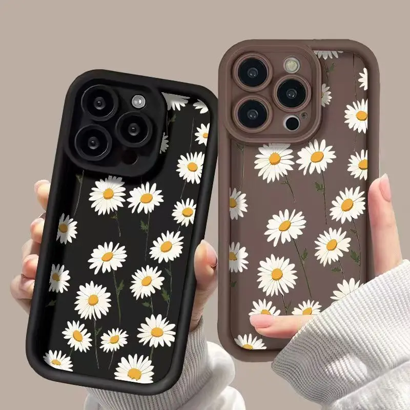 Daisy Flower Soft TPU Phone Case