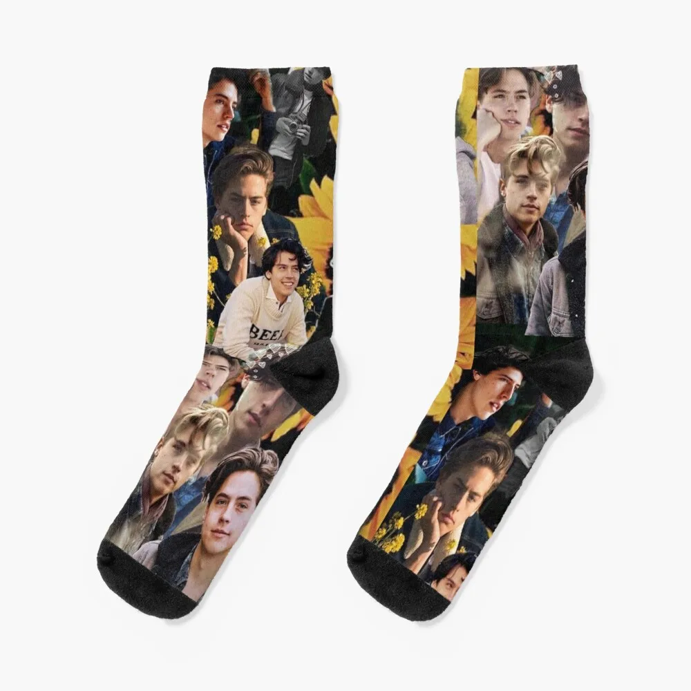 Cole Sprouse Socks hiphop floral Socks Man Women's
