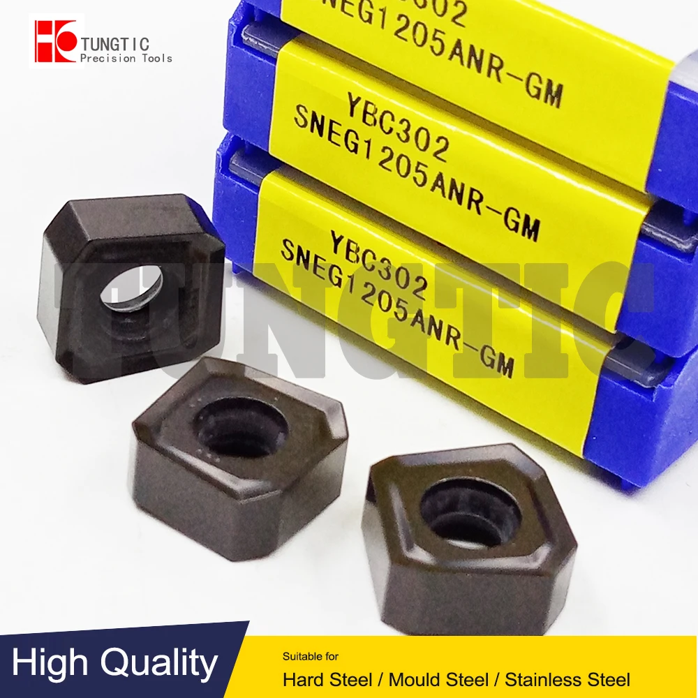 

Фрезерные вставки, карбидный Резак Для CNC SNEG 1205ANR-GM