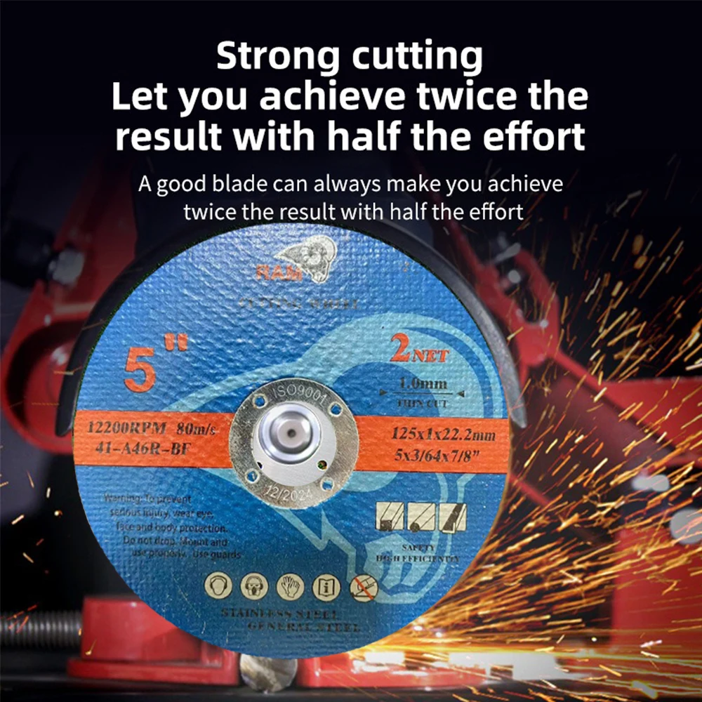 5/10/25 Pcs 125mm Metal Cutting Disc Angle Grinder Saw Blade Cut Off Circle Wheels Saw Blades Disc for Metal Stainless Steel