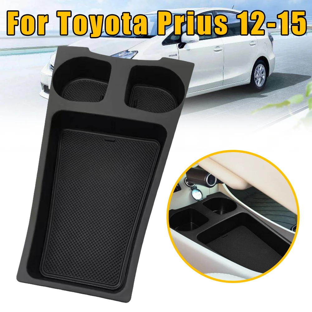 

Ящик для хранения в подлокотнике автомобиля для Toyota Prius 12-15 подстаканник центральная консоль Органайзер