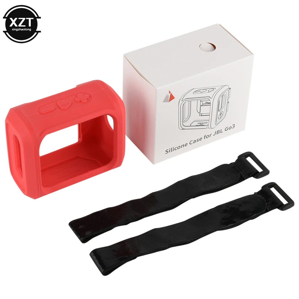 Bicycle Speaker Protection Bracket for JBL GO3 Protect Case Strap Bracket Portable GO 3 Speaker Storage Shell Outdoor Stand