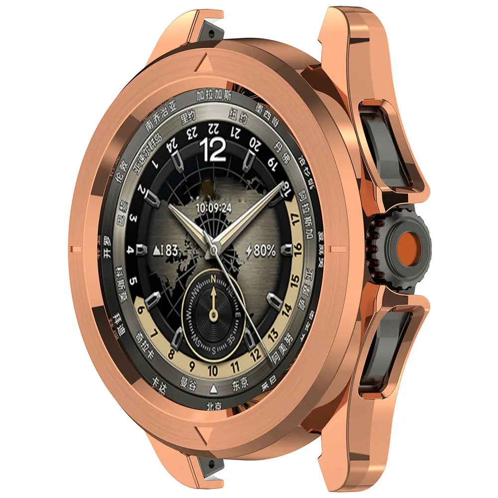 Durable Anti-Scratch Watch Screen Protector & Bumper Cover