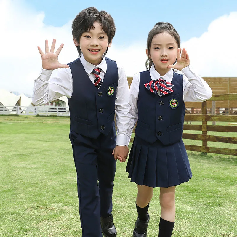Skirt First Day Of School Uniform Outfit Kid Korean Japanese