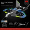 New V27 Super Large Remote Control Aircraft Drone Camera 4KFighter Glider Aerial Drone Boy Toy RC Aircraft Model Rc Planes 6