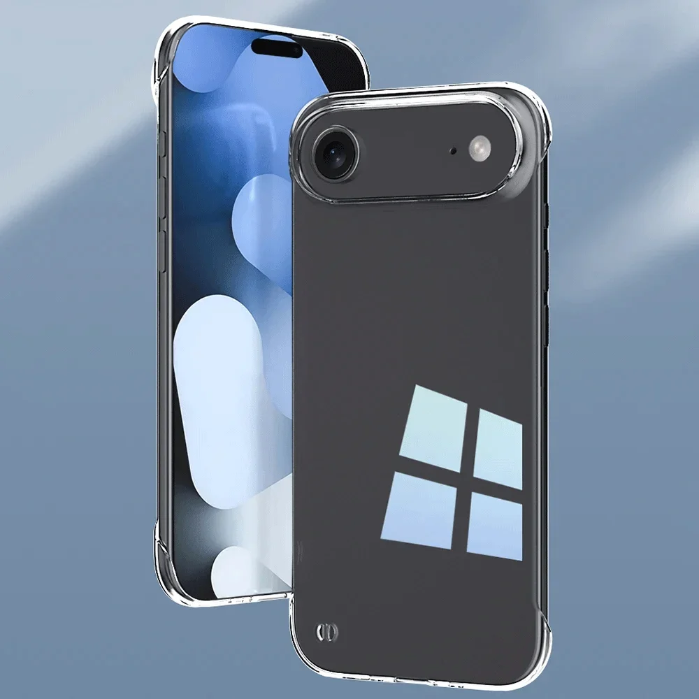 Ultra-Thin Frameless Clear Hard Case with Sleek Design